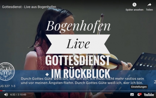 Live-Gottesdienst Bogenhofen