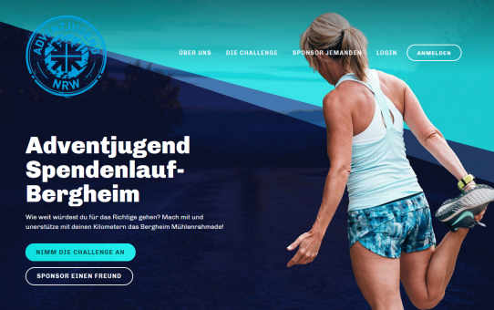 Spendenlauf Advent Jugend für das Bergheim Mühlenrahmede