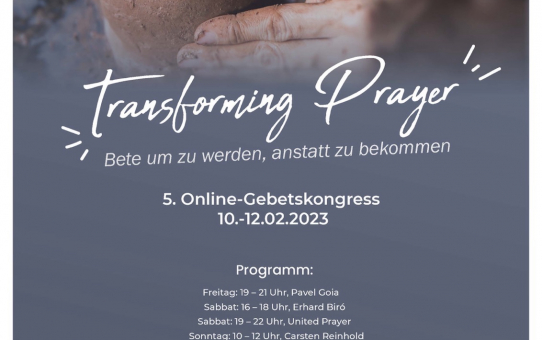 Transforming Prayer - 5. Online Gebetskongress