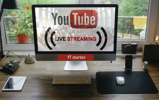 Livesteam-Gottesdienste per YouTube starten
