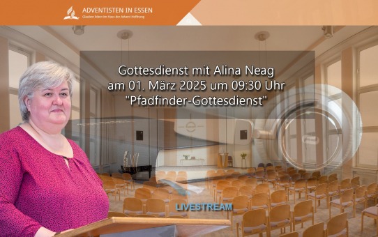 Pfadfinder-Gottesdienst mit Alina Neag am 01. März 2025