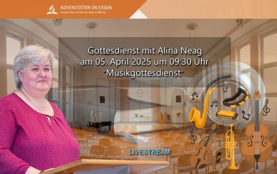 Musikottesdienst mit Alina Neag am 05. April 2025