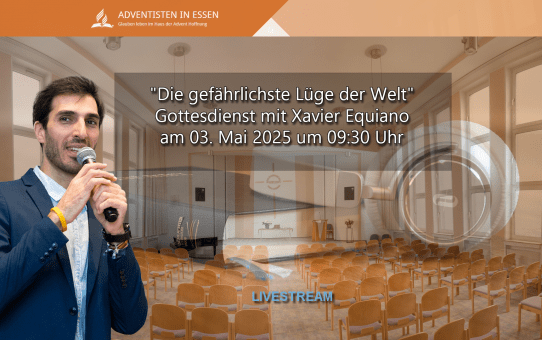 "Die gefährlichste Lüge der Welt" Gottesdienst mit Xavier Equiano am 03. Mai 2025