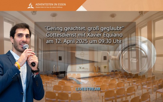 "Gering geachtet, groß geglaubt" Gottesdienst mit Xavier Equiano am 12. April 2025