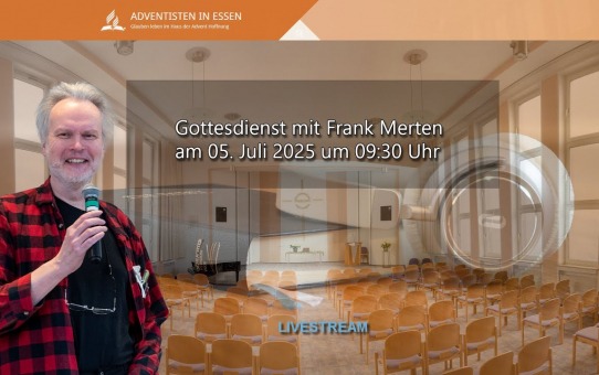 "Mehr Schein als Sein?" Gottesdienst mit Frank Merten am 05. Juli 2025