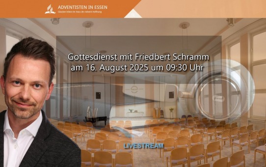"Gutes Leben oder guter Mensch?" Gottesdienst mit Friedbert Schramm am 16. August 2025