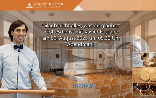 "Glaub nicht alles, was du glaubst" Gottesdienst mit Xavier Equiano am 09. August 2025