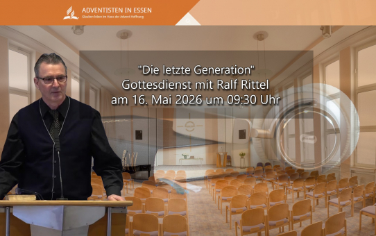 Livestream Gottesdienste – Adventisten in Essen