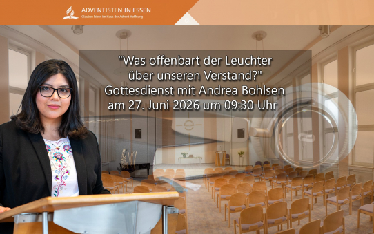 Livestream Gottesdienste – Adventisten in Essen