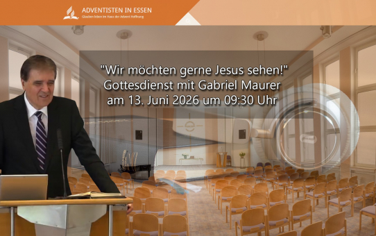 Livestream Gottesdienste - Adventisten in Essen