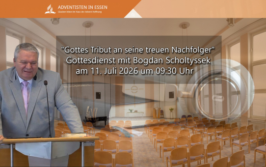 Livestream Gottesdienste – Adventisten in Essen