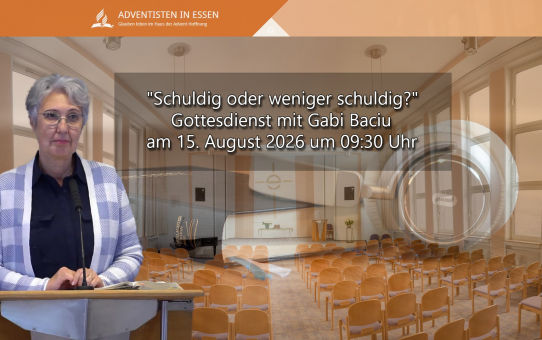 Livestream Gottesdienste – Adventisten in Essen