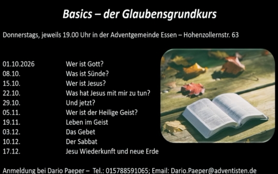 Basics – der Glaubensgrundkurs